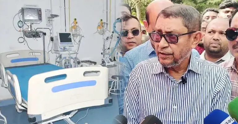 আগামী সপ্তাহে বন্ধ হওয়া ১০ আইসিইউ ইউনিট চালু হবে: স্বাস্থ্যমন্ত্রী